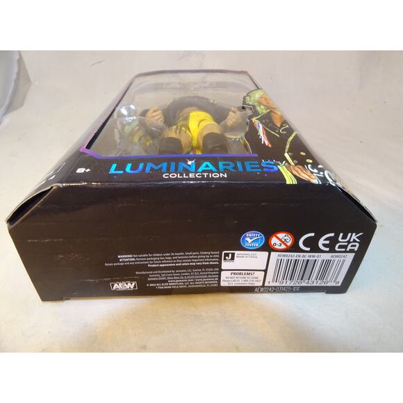 AEW Luminaries S4 #24 Chris Jericho Corazon De Leon Figure NIB Sealed - Picture 8 of 11